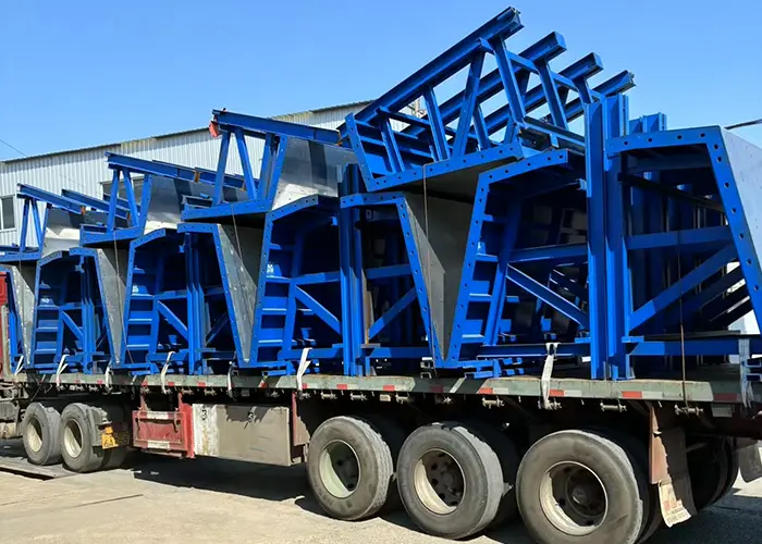 Focus on steel formworks for box girders and T-beams, enabling efficient construction of bridge projects