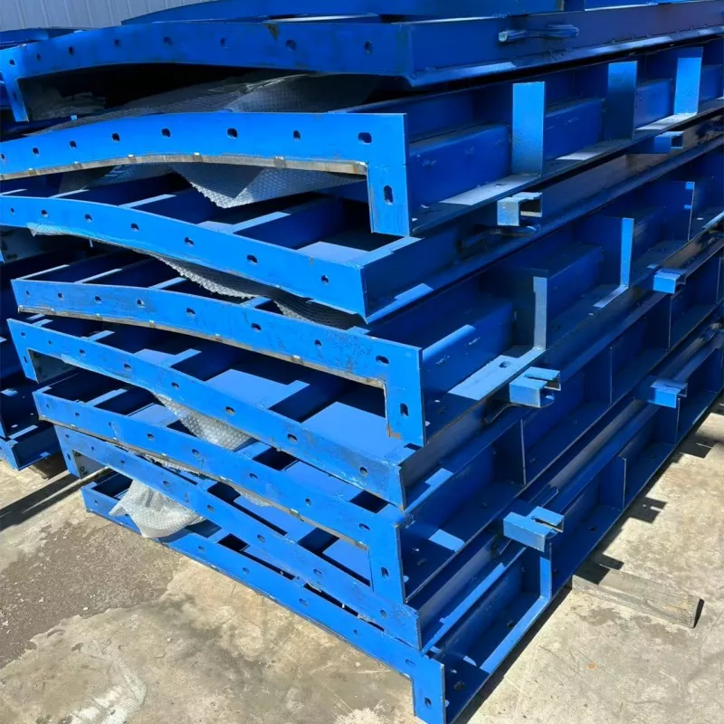 Encofrado de acero para barrera protectora